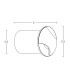 Ardent 2 Direction Outdoor Recessed Wall Lamp Sandy Black LED 3000K IP65-4