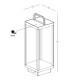 Zambelis Outdoor Portable Lamp Graphite LED 3000K IP54-5