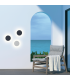 Tavros Outdoor Modern Wall Lamp Sandy White LED 3000K IP65-2