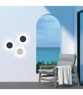 Tavros Outdoor Modern Wall Lamp Sandy White LED 3000K IP65-2