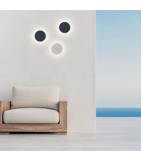 Tavros Outdoor Modern Wall Lamp Sandy Black LED 3000K IP65-2
