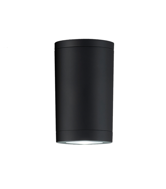 Helios Outdoor Surface Mounted Downlight Black Matt 1xGU10 IP54-1