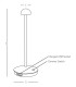 Vega Outdoor Portable Lamp Black Matt LED 3000K IP54 Dimmable-5