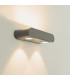 Zambelis Outdoor Up Down Wall Lamp Graphite LED 3000K IP54 10W-3