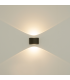 Orisca Outdoor Up Down Wall Lamp Graphite LED 3000K IP54-2