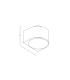 Orisca Outdoor Up Down Wall Lamp Graphite LED 3000K IP54-5
