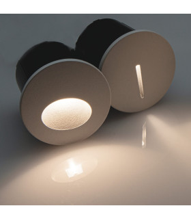Celora Outdoor Recessed Wall Lamp Sandy White LED 3000K IP65-2