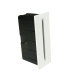 Celora Rectangle Outdoor Recessed Wall Lamp Sandy White LED 3000K IP65-1