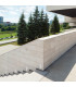 Celora Rectangle Outdoor Recessed Wall Lamp Sandy White LED 3000K IP65-2