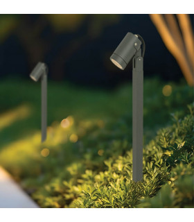 Zambelis Outdoor Bollard Graphite 1xGU10 LED IP54-2