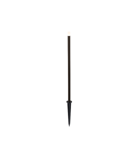 Orlais 30cm Outdoor Spike Dark Brown LED 2700ΚK IP65-1