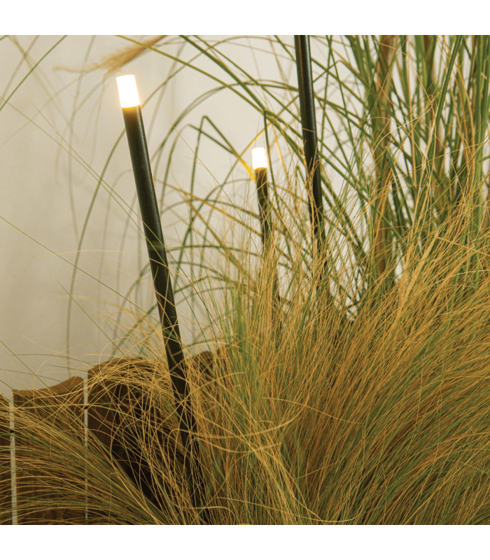 Orlais 30cm Outdoor Spike Dark Brown LED 2700ΚK IP65-2