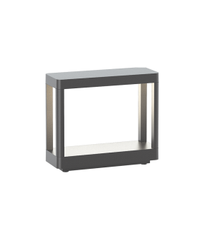Orion Outdoor Pedestal Light Graphite LED 3000K IP65-1