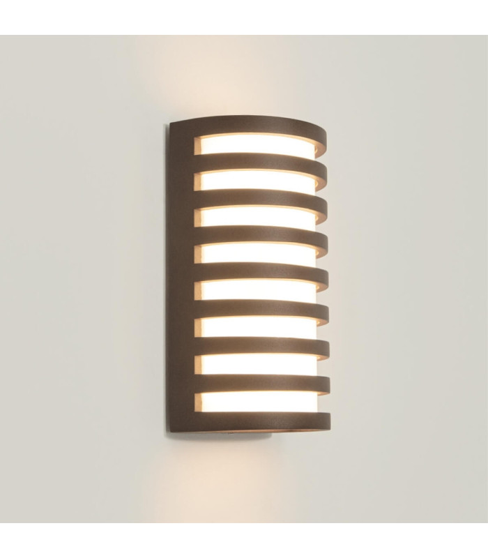Orlith Outdoor Flush Wall Lamp Dark Brown LED 3000K IP65-5