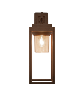 Zambelis Outdoor Wall Lantern Dark Brown 1xE27 IP65-1