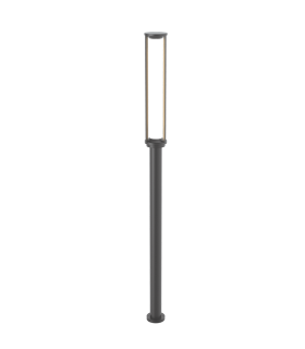 Zambelis Outdoor Lamp Posts Graphite LED 3000K IP65 17W-1