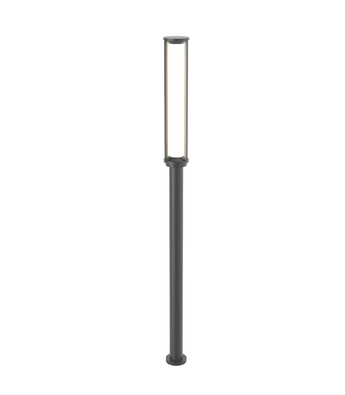 Zambelis Outdoor Lamp Posts Graphite LED 3000K IP65 17W-1