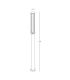 Zambelis Outdoor Lamp Posts Graphite LED 3000K IP65 17W-4