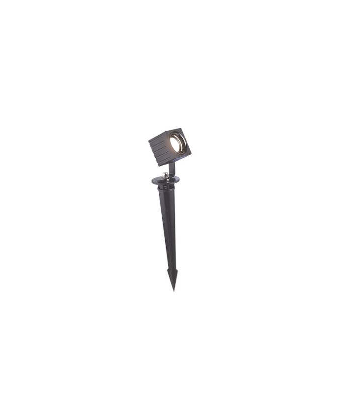 Zambelis 5cm Outdoor Spike Graphite LED 3000K IP65-1