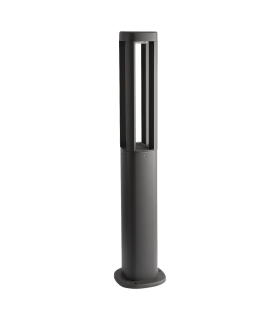 Zambelis 10.2cm Outdoor Bollard Graphite LED 3000K IP54 7W-1