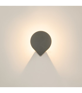 Zambelis 15cm Outdoor Modern Wall Lamp Graphite LED 3000K IP65-2