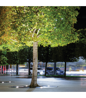 Zambelis 13cm Outdoor Recessed Ground Light Stainless Steel LED 3000K IP67-2