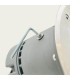 Zambelis 13cm Outdoor Recessed Ground Light Stainless Steel LED 3000K IP67-3