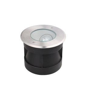 Zambelis 15cm Outdoor Recessed Ground Light Stainless Steel LED 3000K IP67-1