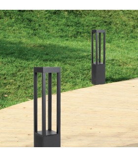 Zambelis Outdoor Pedestal Light Graphite LED 3000K IP67-2
