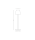 Calira Outdoor Portable Lamp Black LED 3000K IP54 Dimmable-5