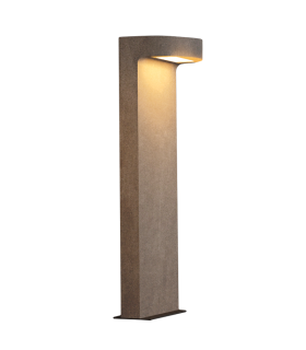 Zyria Outdoor Bollard Natural Concrete LED 3000K IP65-1