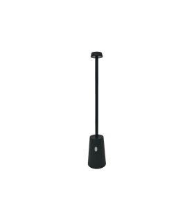 Selune Outdoor Portable Lamp Black LED 3000K IP44 Step Dimming-1