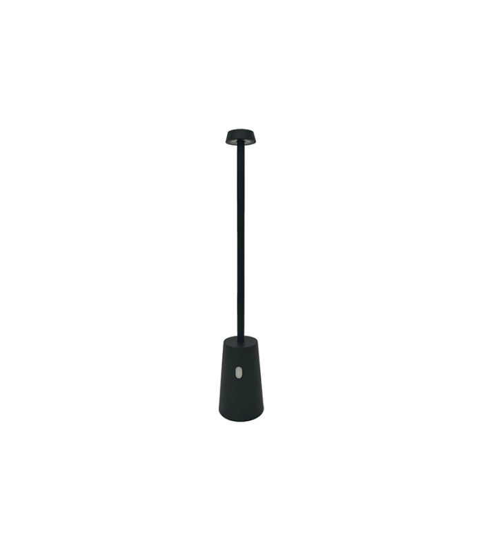 Selune Outdoor Portable Lamp Black LED 3000K IP44 Step Dimming-1