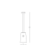 Selune Outdoor Portable Lamp Black LED 3000K IP44 Step Dimming-5
