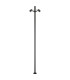 Calisto 2 Light Outdoor Lamp Posts Sandy Black LED 3000K IP65-1