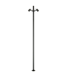 Calisto 2 Light Outdoor Lamp Posts Sandy Black LED 3000K IP65-1