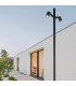 Calisto 2 Light Outdoor Lamp Posts Sandy Black LED 3000K IP65-2