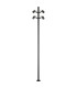 Calisto 4 Light Outdoor Lamp Posts Sandy Black LED 3000K IP65-1