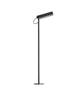 Zambelis 15.2cm Outdoor Bollard Sandy Black LED 3000K IP65 8W-1