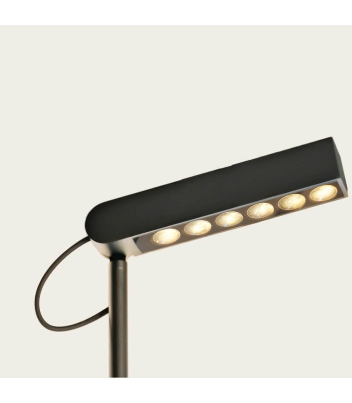 Zambelis 15.2cm Outdoor Bollard Sandy Black LED 3000K IP65 8W-3