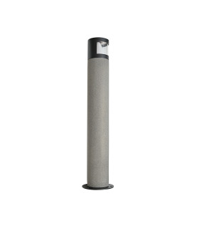 Selena Outdoor Bollard Natural Concrete-Black Directional Light LED 3000K IP65-1