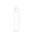 Selena Outdoor Bollard Natural Concrete-Black Directional Light LED 3000K IP65-4