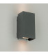 Zambelis Outdoor Up Down Wall Lamp Graphite LED 3000K IP65-2