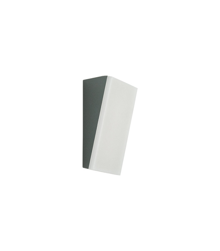 Astrid 18cm Outdoor Flush Wall Lamp Graphite LED 3000K IP65-1