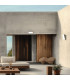 Astrid 18cm Outdoor Flush Wall Lamp Graphite LED 3000K IP65-2