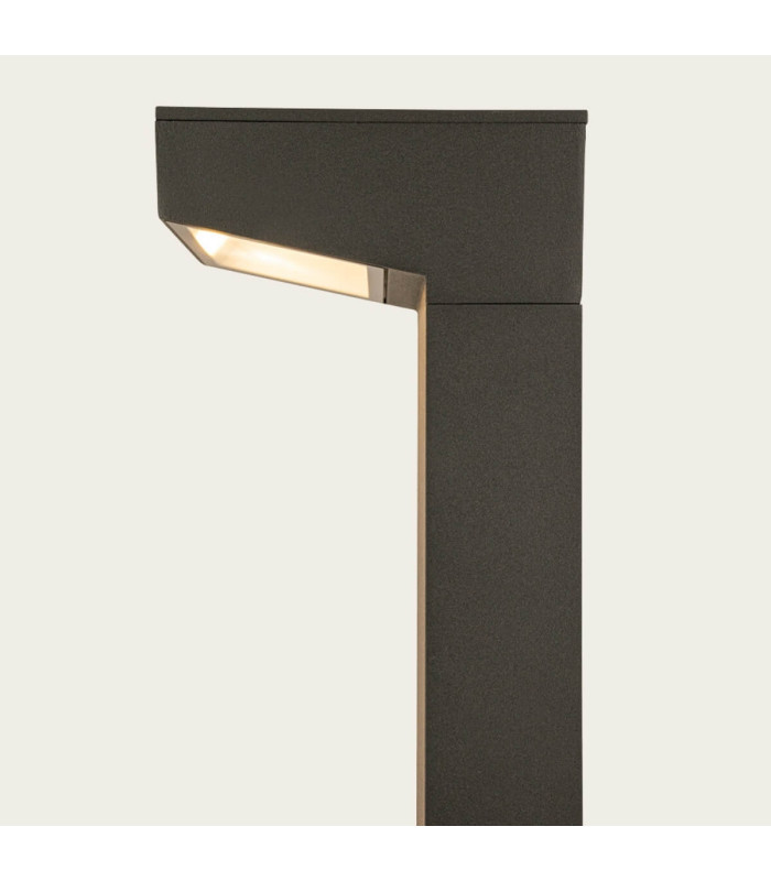 Zambelis Outdoor Bollard Graphite LED 3000K IP65 12W-3