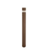 Elyon Round Outdoor Bollard Dark Coffee LED 3000K IP65-1