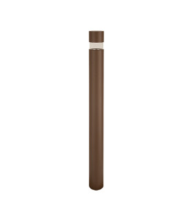 Elyon Round Outdoor Bollard Dark Coffee LED 3000K IP65-1