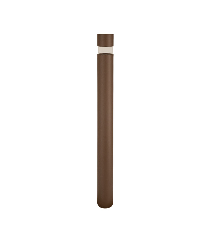 Elyon Round Outdoor Bollard Dark Coffee LED 3000K IP65-1