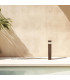 Elyon Square Outdoor Bollard Dark Coffee LED 3000K IP65-2